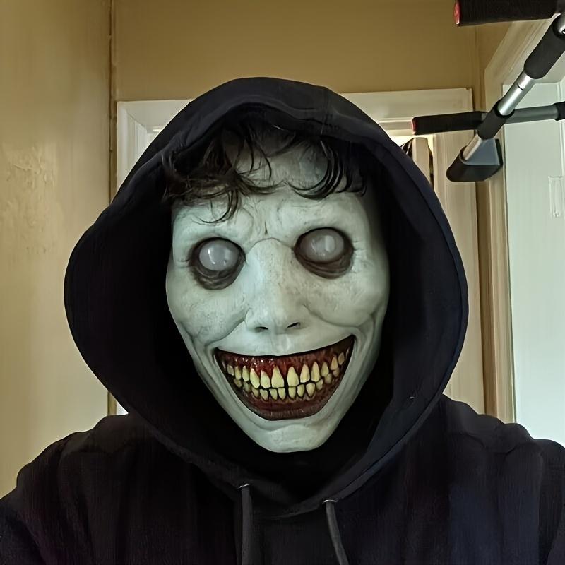 🏆Flash Sale⚡🎭 Scary Zombie Mask Set – The Ultimate Halloween Clown & Demon Costume Accessory!