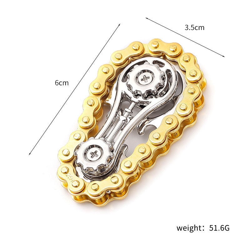 🔥Hot Sale 49% OFF🔥-Sprockets Bicycle Chain Fidget Spinner