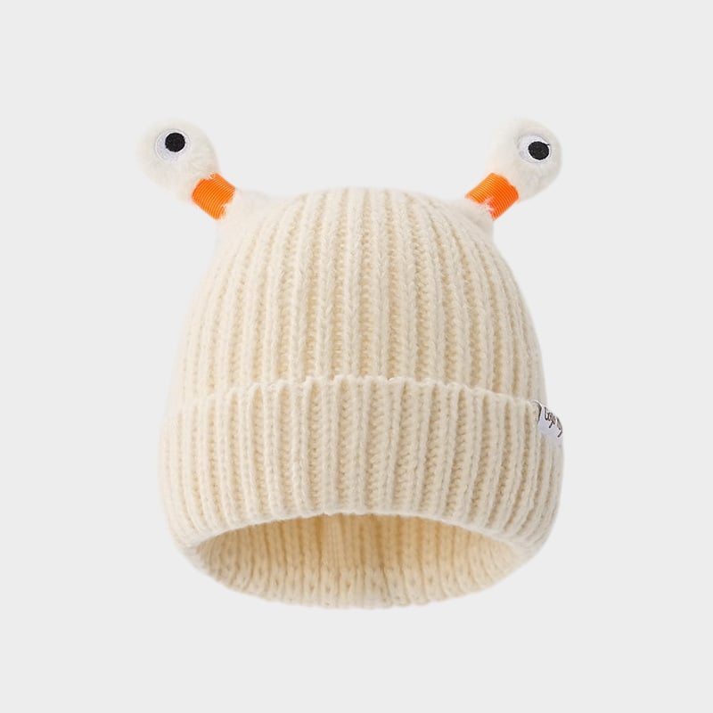 🔥2025 HOT SALE ✨️Winter Parent-Child Cute Glowing Little Monster Knit Hat