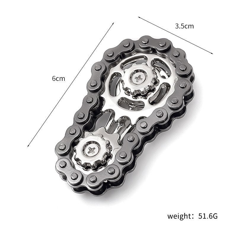 🔥Hot Sale 49% OFF🔥-Sprockets Bicycle Chain Fidget Spinner
