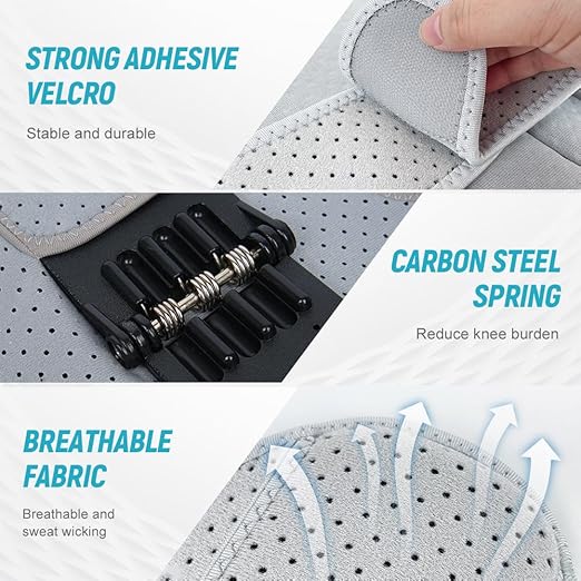 🔥🔥Knees Protection Booster Joint Support Spring Knee Stabilizer Pad