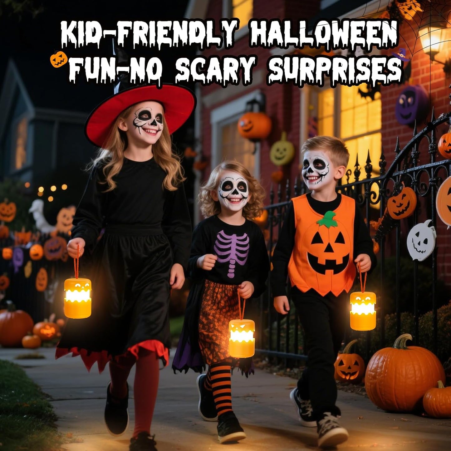 Halloween Pumpkin Lantern and Headlamp