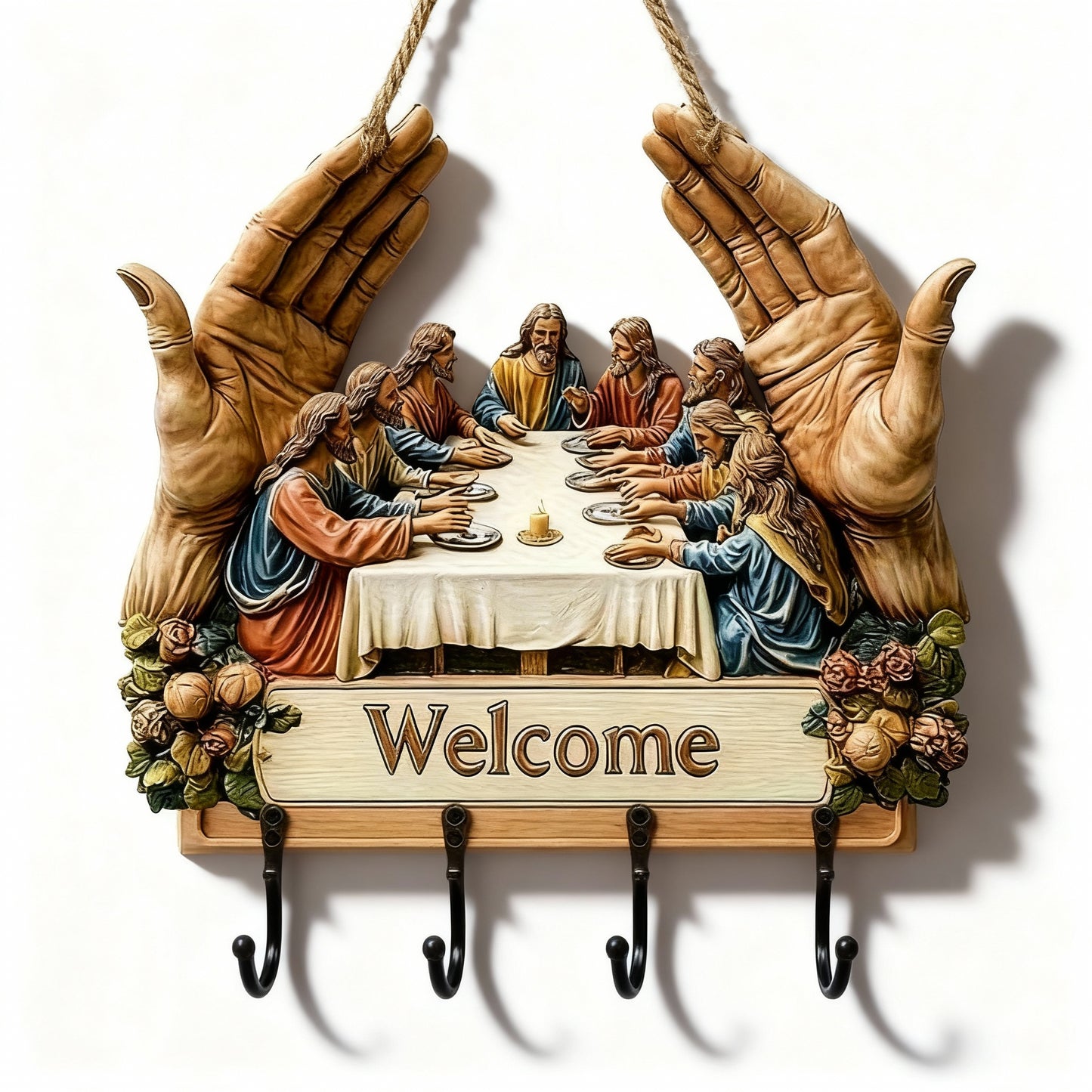 ✝️Jesus and Disciples Wall Art Keychain