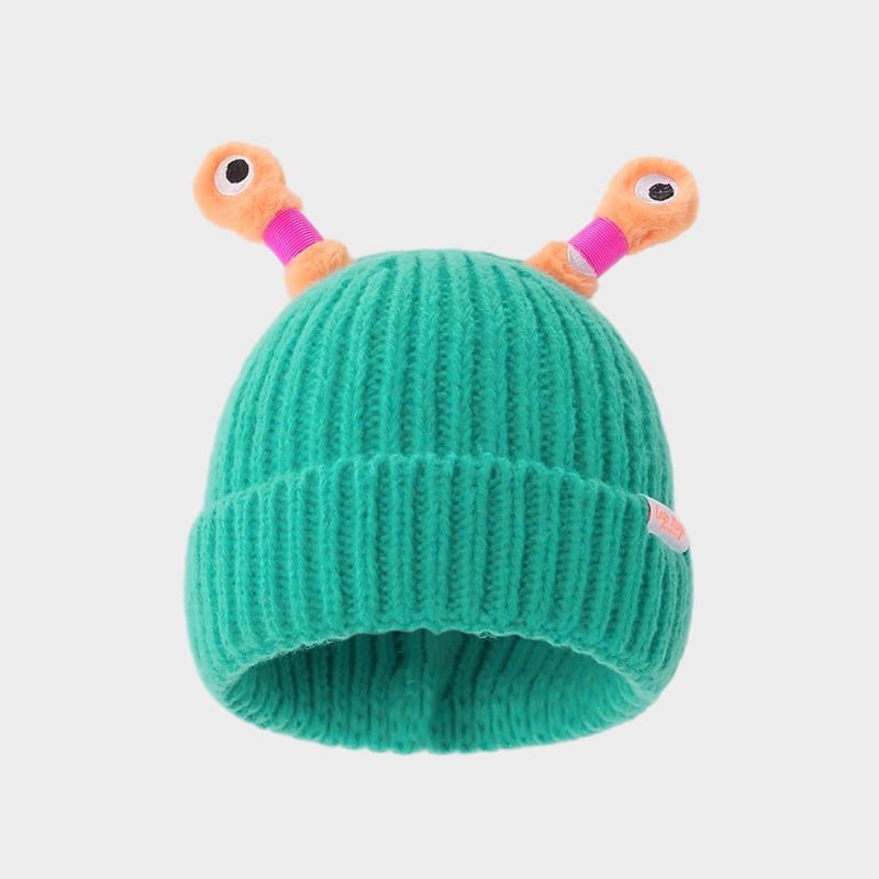 🔥2025 HOT SALE ✨️Winter Parent-Child Cute Glowing Little Monster Knit Hat