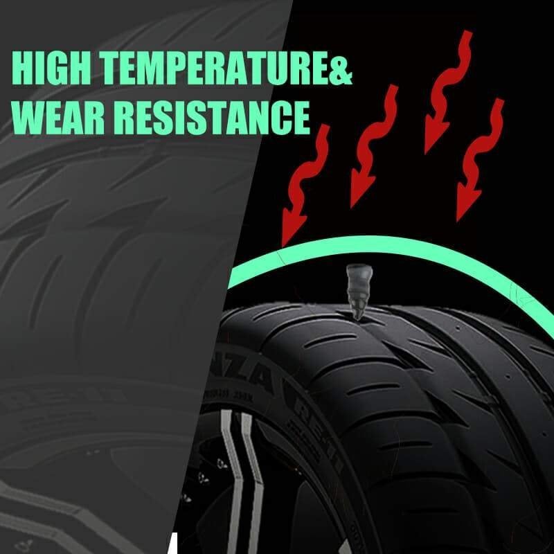60PCS Tire Repair Rubber Nails Kit-Free a screwdriver