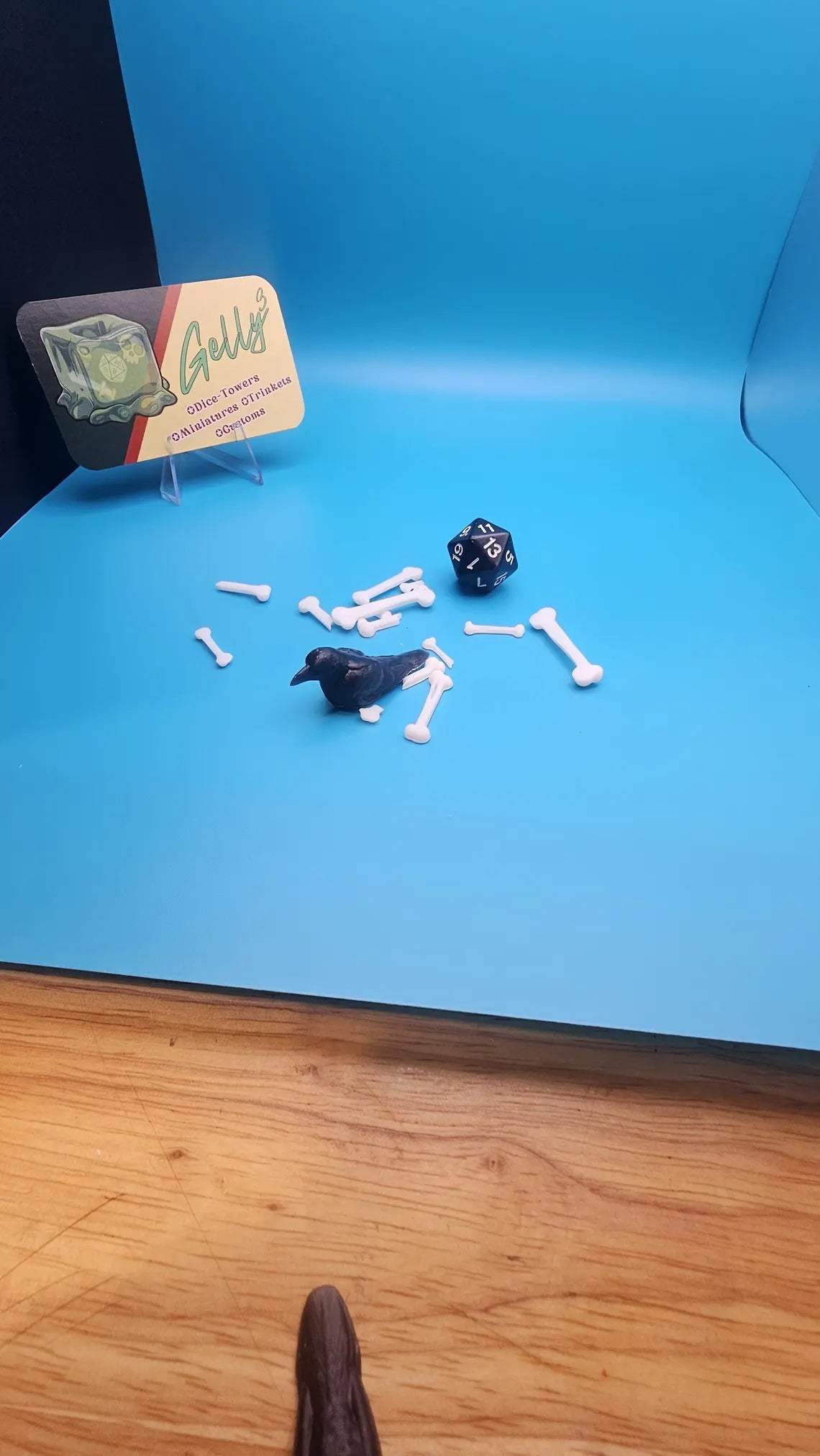 🖤F-CAW-F Tiny Crow for Halloween and Pranks