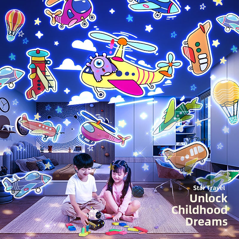Star Projector Night Light for Kids