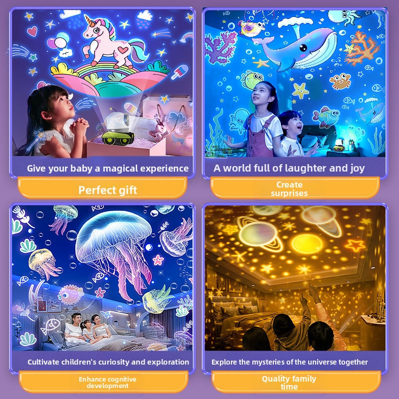 Star Projector Night Light for Kids