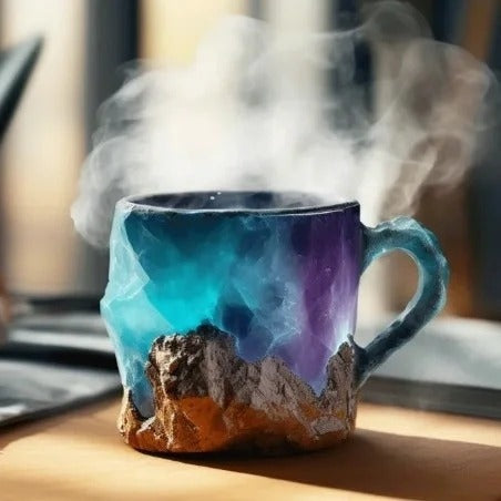 🔥2025 HOT SALE ✨️ New Mineral Crystal Coffee Mugs☕