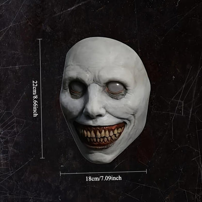 🏆Flash Sale⚡🎭 Scary Zombie Mask Set – The Ultimate Halloween Clown & Demon Costume Accessory!