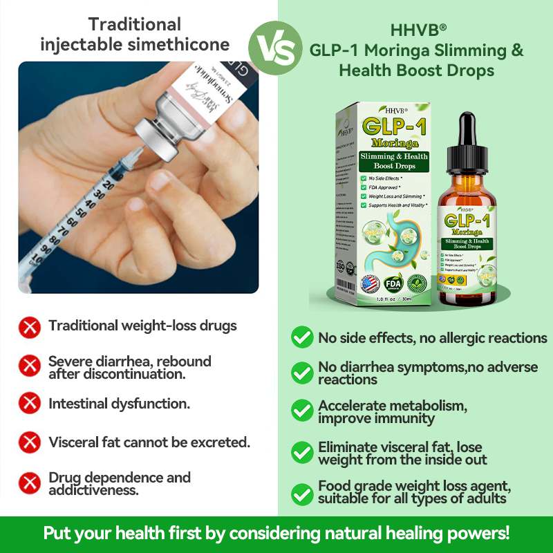 𝐇𝐇𝐕𝐁® 𝐆𝐋𝑷-1 𝑴𝐨𝐫𝐢𝐧𝐠𝐚 𝐒𝐥𝐢𝐦𝐦𝐢𝐧𝐠 & 𝐇𝐞𝐚𝐥𝐭𝐡 𝐁𝐨𝐨𝐬𝐭 𝑫𝐫𝐨𝐩𝐬( ⏰Food-grade fat burner – Developed by FDA)