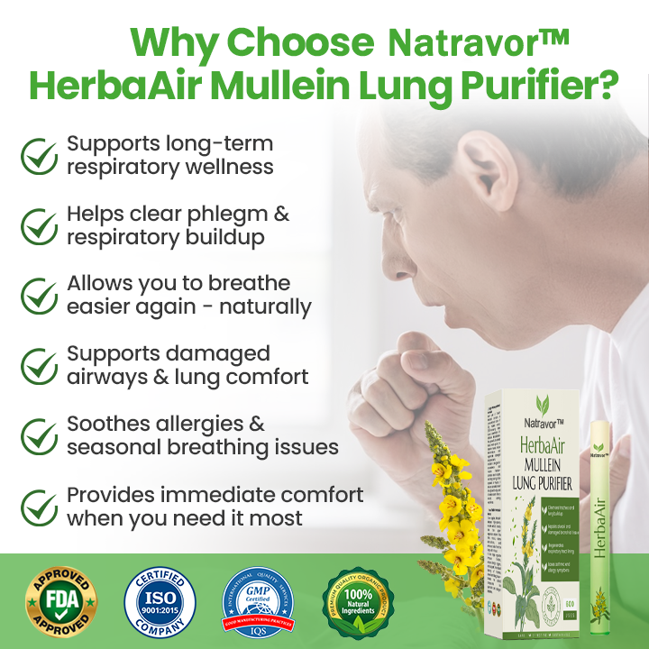 Natravor™ HerbaAir Mullein Lung Purifier (new)