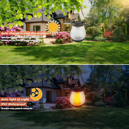 ✨Dancing flame Solar Lantern Outdoor Lights
