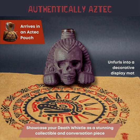 💖Hot 48% OFF🌹🔥Ceramic Aztec Death Whistle – Ancient Sound of Fear