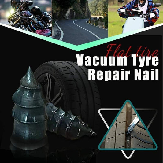 60PCS Tire Repair Rubber Nails Kit-Free a screwdriver