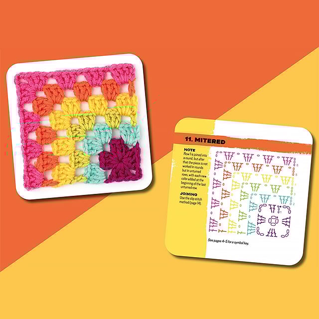 [50 Unique Designs]Crochet Card Set