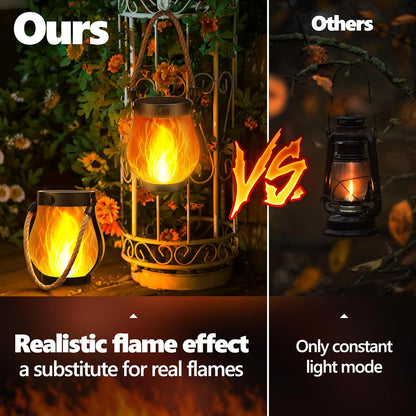 ✨Dancing flame Solar Lantern Outdoor Lights