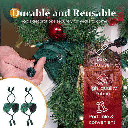 Holiday Wreath Ties