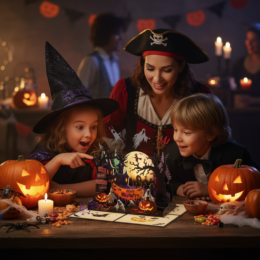 👻Halloween Card with Lights & Spooky Music