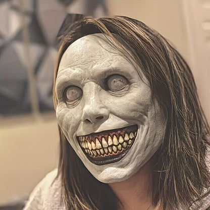 🏆Flash Sale⚡🎭 Scary Zombie Mask Set – The Ultimate Halloween Clown & Demon Costume Accessory!