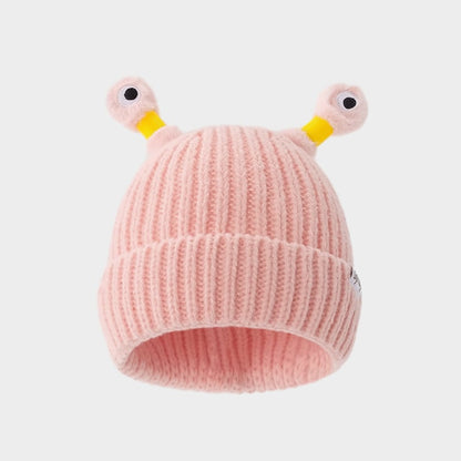 🔥2025 HOT SALE ✨️Winter Parent-Child Cute Glowing Little Monster Knit Hat