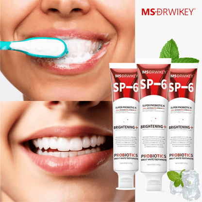 🔥Super Probiotic-6 Toothpaste with 6 Probiotics oalance Oral microbiota strength