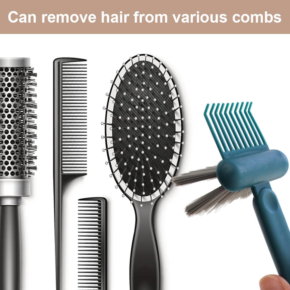 🔥🔥2-in-1 Comb Cleaner with Pick and Bristles