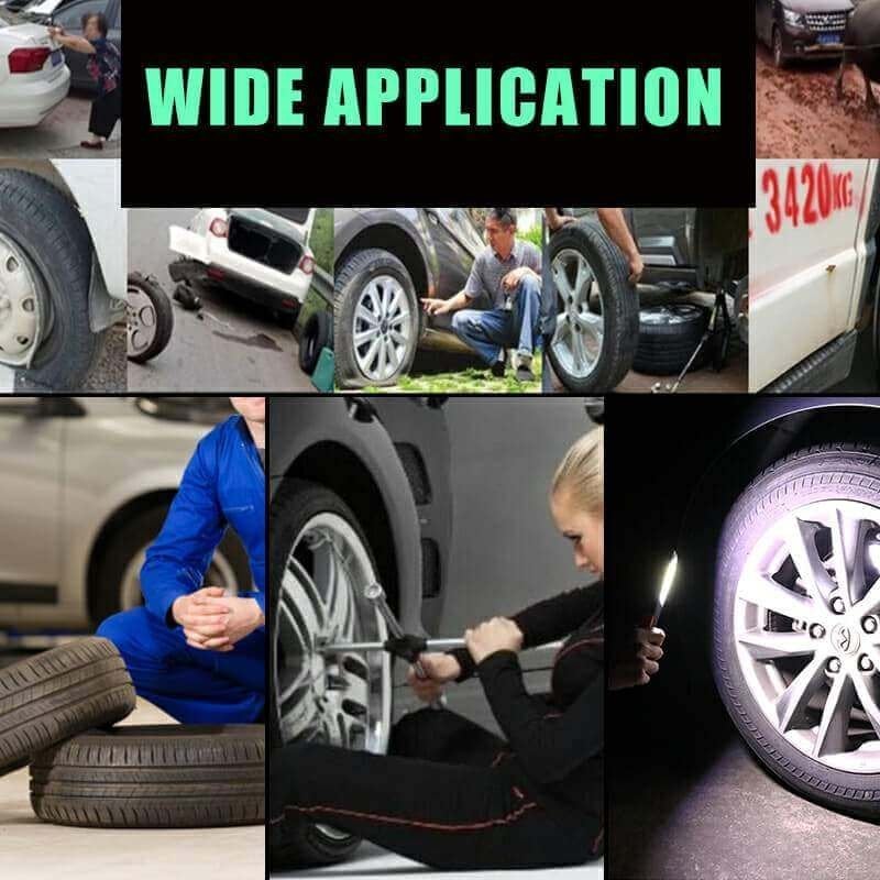 60PCS Tire Repair Rubber Nails Kit-Free a screwdriver