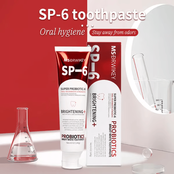 🔥Super Probiotic-6 Toothpaste with 6 Probiotics oalance Oral microbiota strength