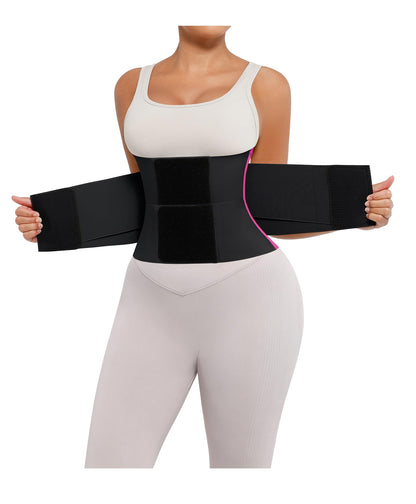 Triple-Wrap Waist Trainer Belt for Tummy Control