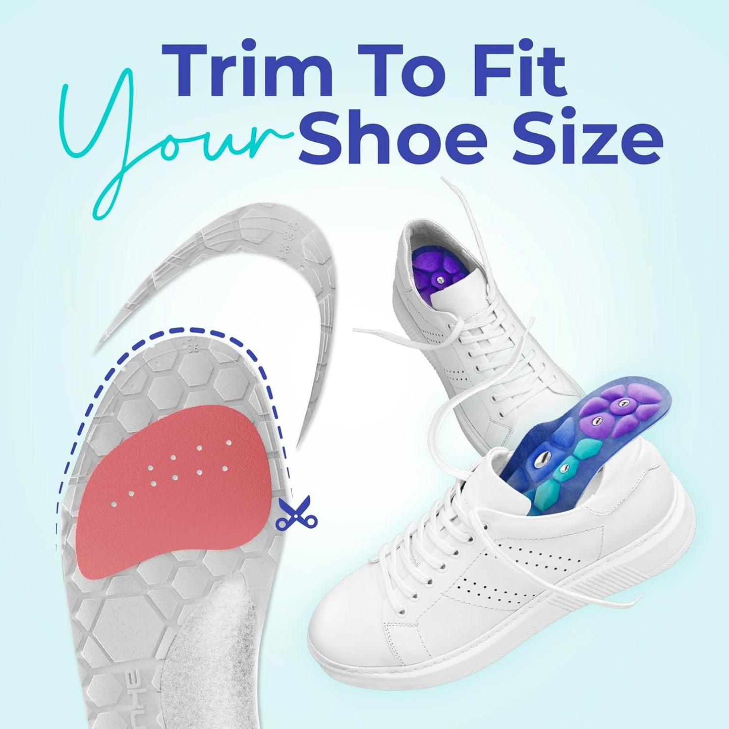 Heailthily® Magnetic Massage Insoles – Relieve Foot Pain & Improve Circulation Naturally