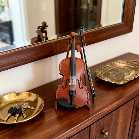 ✨Playable Tiny Violin Figurine