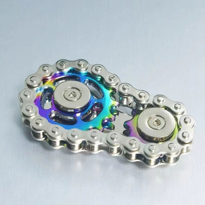 🔥Hot Sale 49% OFF🔥-Sprockets Bicycle Chain Fidget Spinner