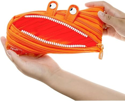😆Funny stationery one zipper cute pencil case