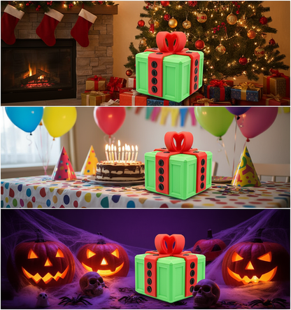 🎁 3D Printed Annoying Gift Box Ornaments 😂 - Ideal for Pranks and Mischief!&Send a Middle Finger in a Box