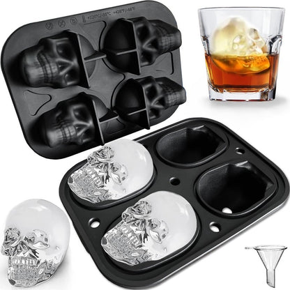 💀Halloween Hot Sale🔥-Haunted Skull Cakelet Pan