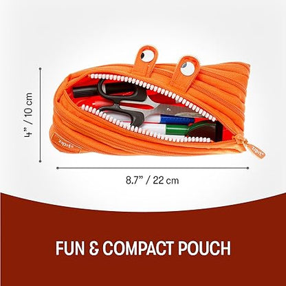 😆Funny stationery one zipper cute pencil case