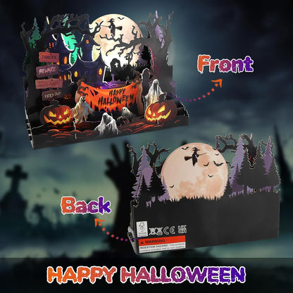 👻Halloween Card with Lights & Spooky Music