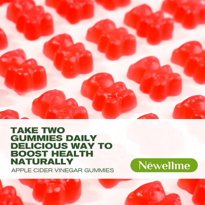 Sugar-Free Apple Cider Vinegar Gummies B12 Multivitamin