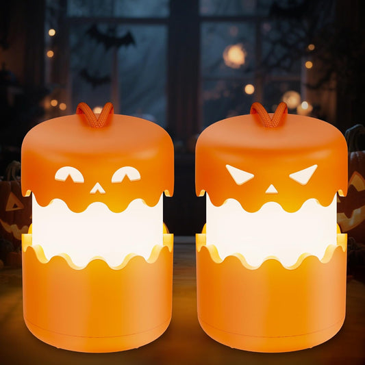 Halloween Pumpkin Lantern and Headlamp