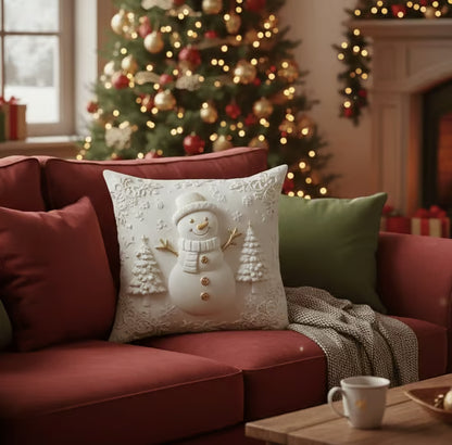 Christmas Themed Cushion Cover