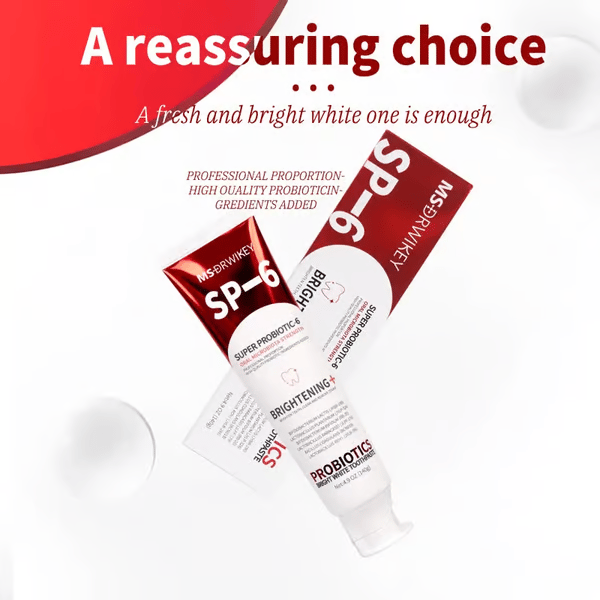 🔥Super Probiotic-6 Toothpaste with 6 Probiotics oalance Oral microbiota strength
