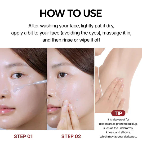 Natravor™ Peel Shot Glow Rice AmpouleDuo -Serums for Brightening, Exfoliating, andMoisturizing-Suitable for All Skin Types
