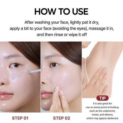Natravor™ Peel Shot Glow Rice AmpouleDuo -Serums for Brightening, Exfoliating, andMoisturizing-Suitable for All Skin Types