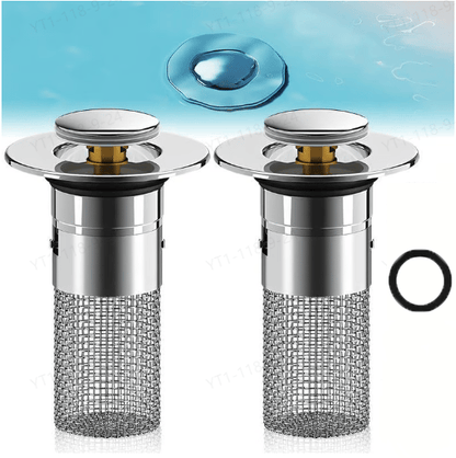 Isolate odor and prevent cockroaches-Stainless Steel Floor Drain Filter