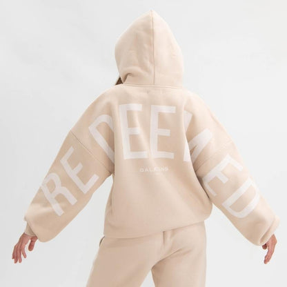 💕Hot sale 💖✝ Essential Hoodie | Oversized Christian Heavyweight Faith Sweatshirt