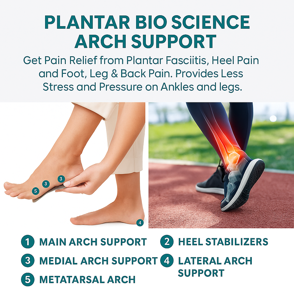 Heailthily® Magnetic Massage Insoles – Relieve Foot Pain & Improve Circulation Naturally