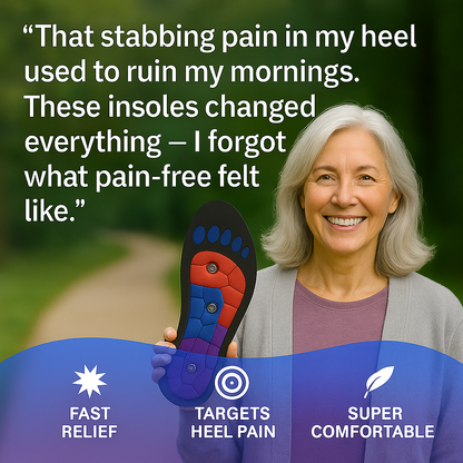 Heailthily® Magnetic Massage Insoles – Relieve Foot Pain & Improve Circulation Naturally