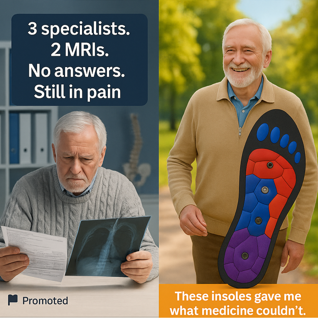 Heailthily® Magnetic Massage Insoles – Relieve Foot Pain & Improve Circulation Naturally