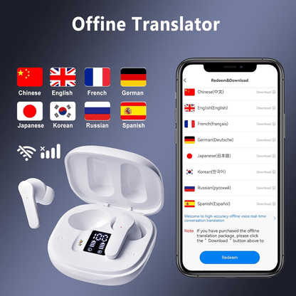 Last Day Promotion 49% OFF - 🔥Translation Earbuds(Fit iOS & Android)